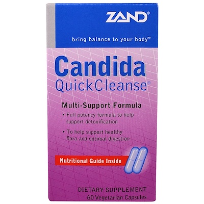 

Candida Quick Cleanse, 60 растительных капсул