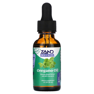 Zand, Kekebalan Tubuh, Minyak Oregano, 30 ml (1 ons cairan)