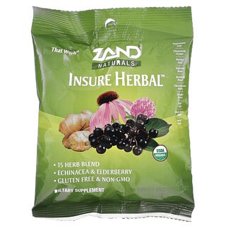 Zand, オーガニックInsure Herbal（インシュアハーバル）、Herbalozenge（ハーブ）、スージングメントール、18粒