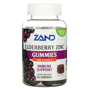 Отзывы о Занд, Immune Support, Elderberry Zinc with Vitamin C, 60 Gummies