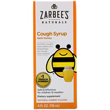 Zarbee’s, Детский сироп от кашля с темным медом, натуральный вишневый ароматизатор, 4 жидких унций (118 мл) отзывы