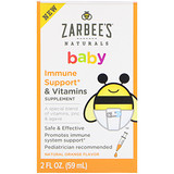 Zarbee’s, Baby, Immune Support & Vitamins, Natural Orange Flavor, 2 fl oz(59 ml) отзывы