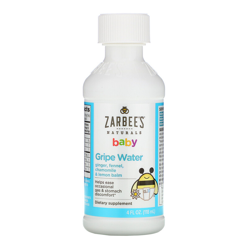 Zarbee's, Baby, Gripe Water, 4 fl oz (118 ml) iHerb