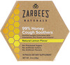 Zarbee's, 99% Honey Cough Soothers, Natural Lemon Flavor, 14 Pieces