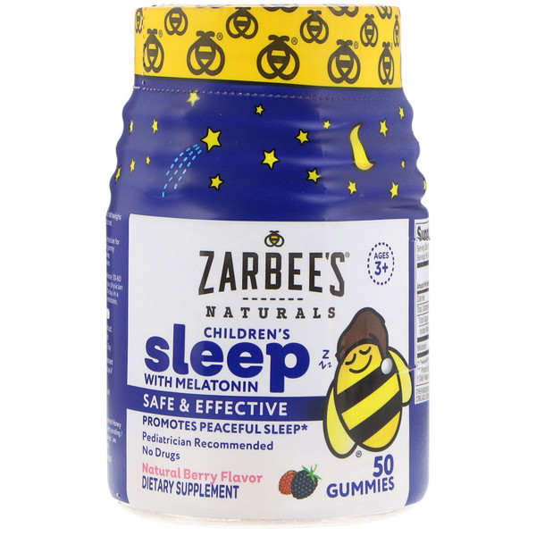 Zarbee's, Π’Π°Π±Π»Π΅ΡΠΊΠΈ Children's Sleep Ρ ΠΌΠ΅Π»Π°ΡΠΎΠ½ΠΈΠ½ΠΎΠΌ ΡΠΎ Π²ΠΊΡΡΠΎΠΌ Π½Π°ΡΡΡΠ°Π»ΡΠ½ΡΡ
ΡΠ³ΠΎΠ΄, 50 ΠΆΠ΅Π²Π°ΡΠ΅Π»ΡΠ½ΡΡ
ΡΠ°Π±Π»Π΅ΡΠΎΠΊ