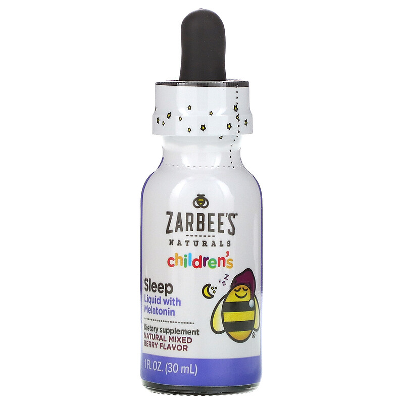 Zarbee's, Childrens Sleep Liquid with Melatonin, For Children 3 Years