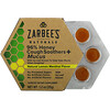 Zarbee's, 96% Honey Cough Soothers + Mucus, Natural Lemon Menthol, 14 Pieces