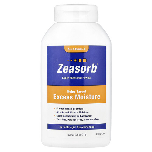 Zeasorb Super Absorbant Powder, 2.5 oz (71 g)