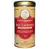 Zhena's Gypsy Tea, オーガニック, レッドラベンダー, ハーバルレッドティー, カフェインフリー, 22小袋, 1.55オンス(44 g)