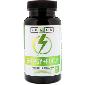 Отзывы о Zhou Nutrition, Energy + Focus, 60 Veggie Capsules