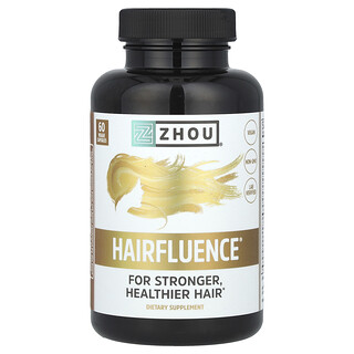 Zhou Nutrition, Hairfluence®, 60 Bitkisel Kapsül