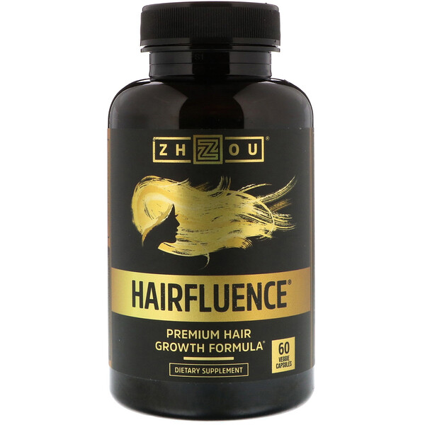 Hairfluence，高級頭髮生長配方，60粒素食膠囊