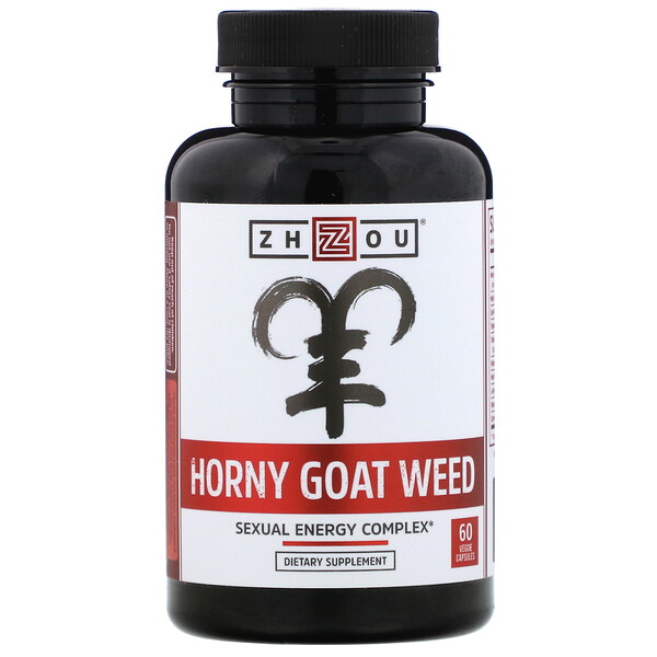 Horny Goat Weed, Sexual Energy Complex, 60 Veggie Capsules