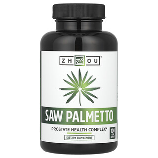 Zhou Nutrition, Saw Palmetto, 100 Veg Capsules