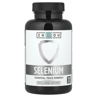 Zhou Nutrition, Biotina, 200 mcg, 100 cápsulas vegetales