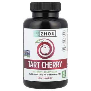 Zhou Nutrition, Vişne Özütü + Kereviz Tohumu, 60 Sebze Kapsülü