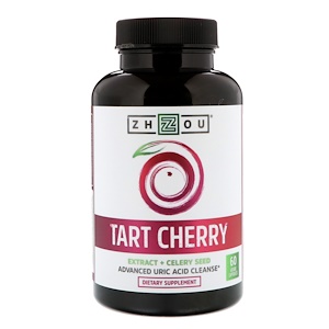 Отзывы о Zhou Nutrition, Tart Cherry Extract + Celery Seed, 60 Veggie Capsules