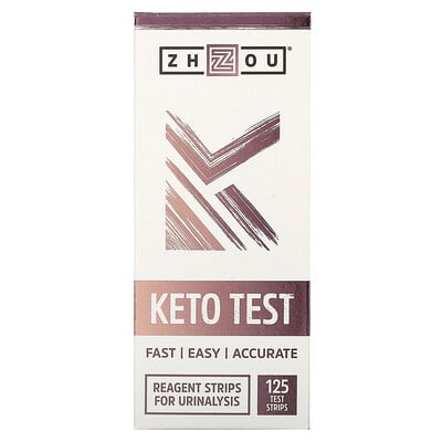 

Zhou Nutrition Keto Test 125 Test Strips