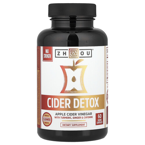 Zhou Nutrition, Cider Detox, 60 pflanzliche Kapseln