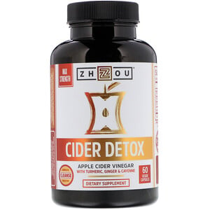 Отзывы о Zhou Nutrition, Max Strength Cider Detox, 60 Veggie Capsules