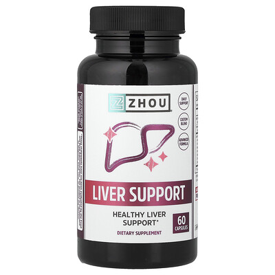 Zhou Nutrition Liver Support 60 Capsules