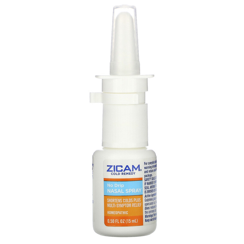 Zicam, Cold Remedy, No Drip Nasal Spray, 0.50 fl oz (15 ml) iHerb