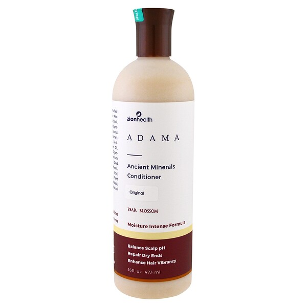 Zion Health‏, Adama, Ancient Minerals Conditioner, Pear Blossom, 16 fl oz (473 ml)