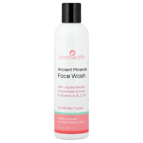 Zion Health, Ancient Minerals Face Wash, Gesichtsreiniger, für alle Hauttypen, 240 ml (8 fl. oz.)