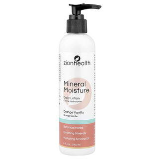Zion Health, Mineral Moisture, Daily Lotion, Orange Vanilla, 8 fl oz (240 ml)