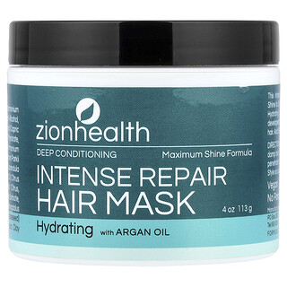 Zion Health, Intense Repair Hair Mask, 4 oz (113 g)