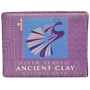 Отзывы о Зион Хэлс, Ancient Clay Natural Soap, River Spring, 10.5 oz (300 g)