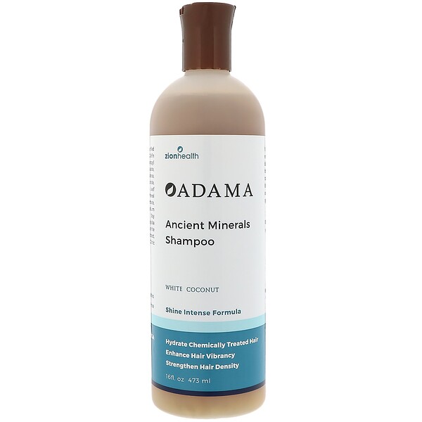 Adama, Ancient Minerals Shampoo, White Coconut, 16 fl oz (473 ml)