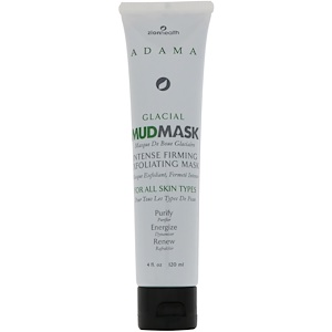 Отзывы о Зион Хэлс, Adama, Glacial Mud Mask, Intense Firming Exfoliating Mask, 4 oz (120 ml)