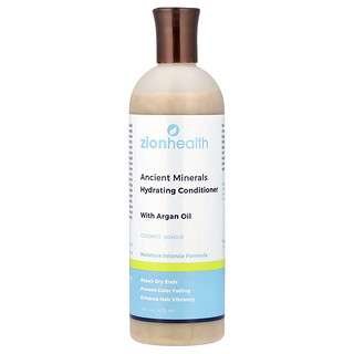 Zion Health, Ancient Minerals, Acondicionador hidratante, Coco y jazmín, 473 ml (16 oz. líq.)