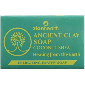Отзывы о Зион Хэлс, Ancient Clay Soap, Energizing Earthy Soap, Coconut Shea, 6 oz (170 g)