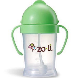 Отзывы о Zoli, Bot, Straw Sippy Cup, Green, 6 oz