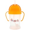 Zoli, Bot, Vaso para bebé con pajilla, Naranja, 6 oz