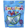 Zollipops, The Clean Teeth Pops, niebieska malina, 88 g
