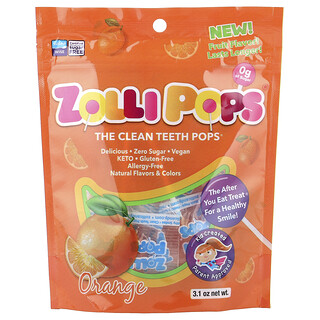 Zollipops, The Clean Teeth Pops®, Oren, 3.1 oz