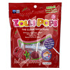 Zollipops, The Clean Teeth Pops, czerwona malina, 3,1 uncji