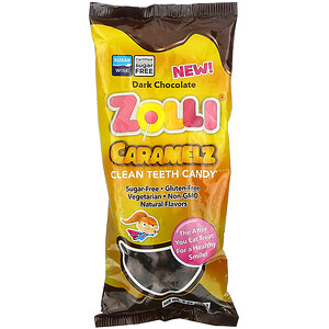 Отзывы о Zollipops, Zolli Caramelz, Dark Chocolate, 3 oz (85 g)