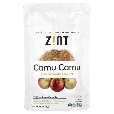 Zint  Raw Organic Camu Camu Powder   3.5 oz (99 g)
