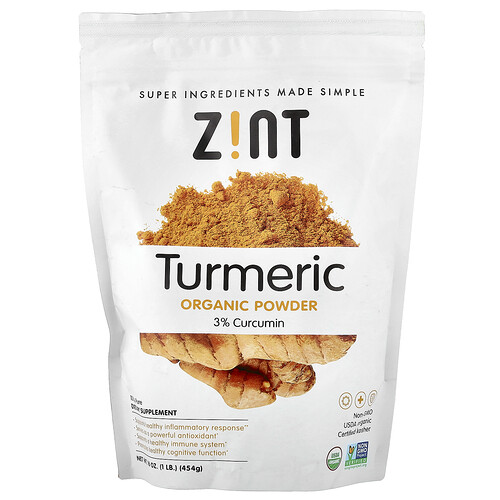 Zint, Bio-Kurkumapulver, 454 g (16 oz.)