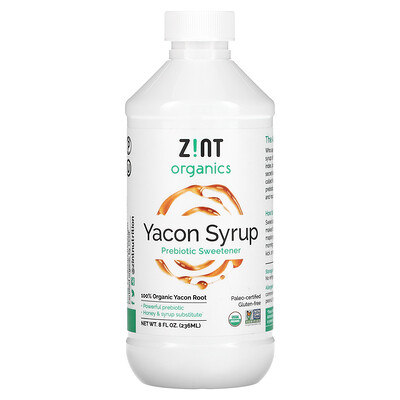 

Zint Organic Yacon Syrup Prebiotic Sweetener 8 fl oz (236 ml)