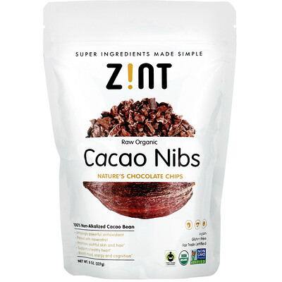 

Zint Raw Organic Cacao Nibs 8 oz (227 g)