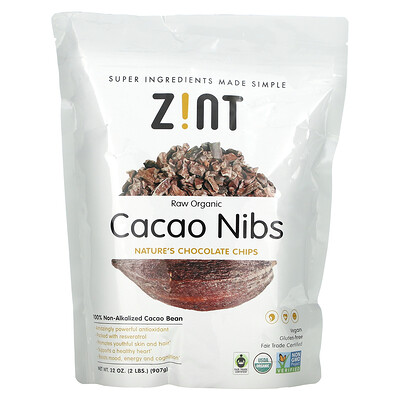 

Zint Raw Organic Cacao Nibs 32 oz (907 g)