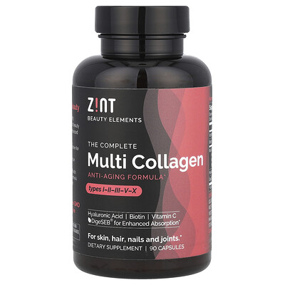 Zint  The Complete Multi Collagen  90 Capsules