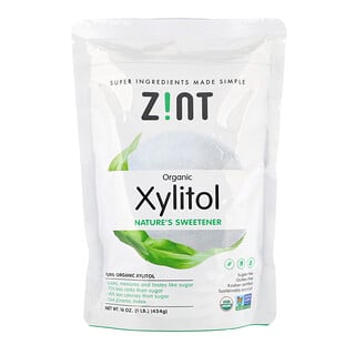 Zint, Xilitol Orgânico, Adoçante Natural, 454 g