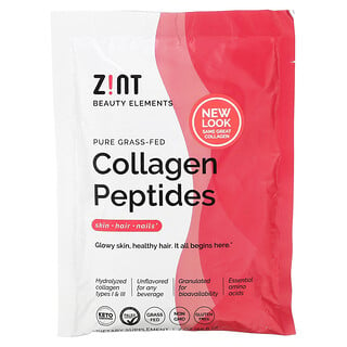 Zint, بيبتيدات الكولاجين من مواشي عاشبة، خالٍ من النكهات، 2 أونصة (56.6 جم)