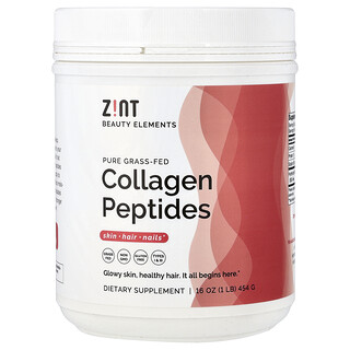 Zint, Peptídeos de Colágeno Puro de Gado Criado no Pasto, Sem Sabor, 454 g (16 oz)